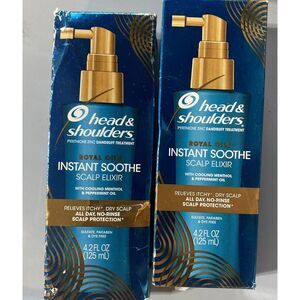 2 Head and Shoulders‎ Royal Oils Instant Soothe Scalp Elixir Treatment Menthol